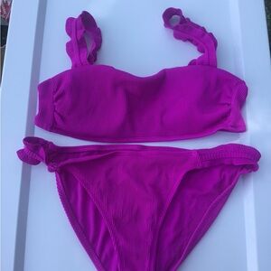 No Boundaries Fuchsia Bikini Set